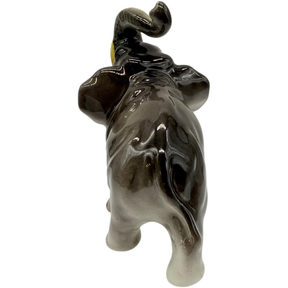 Unbranded New Orleans Elephant Figurine Trunk Up Ceramic Souvenir Vintage Japan - Picture 5 of 9